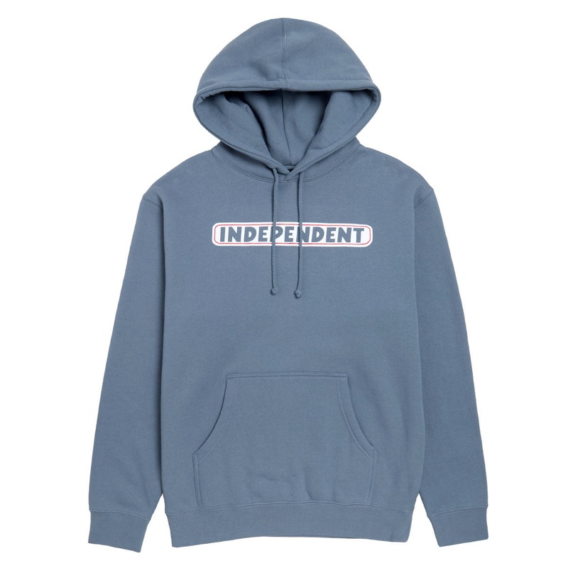 Independent Bar Logo Hoodie – Storm Blue