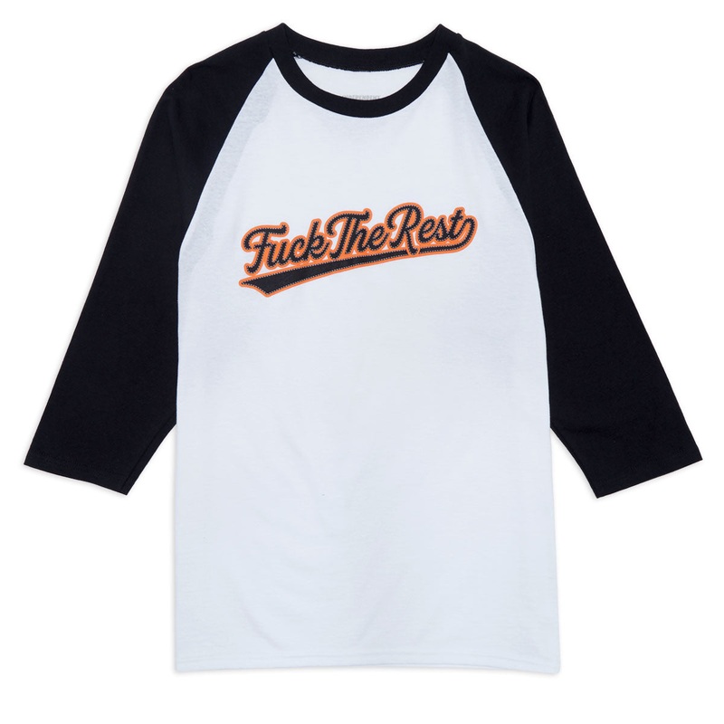 Independent FTR Team 3/4 Sleeve T-Shirt – White/Black