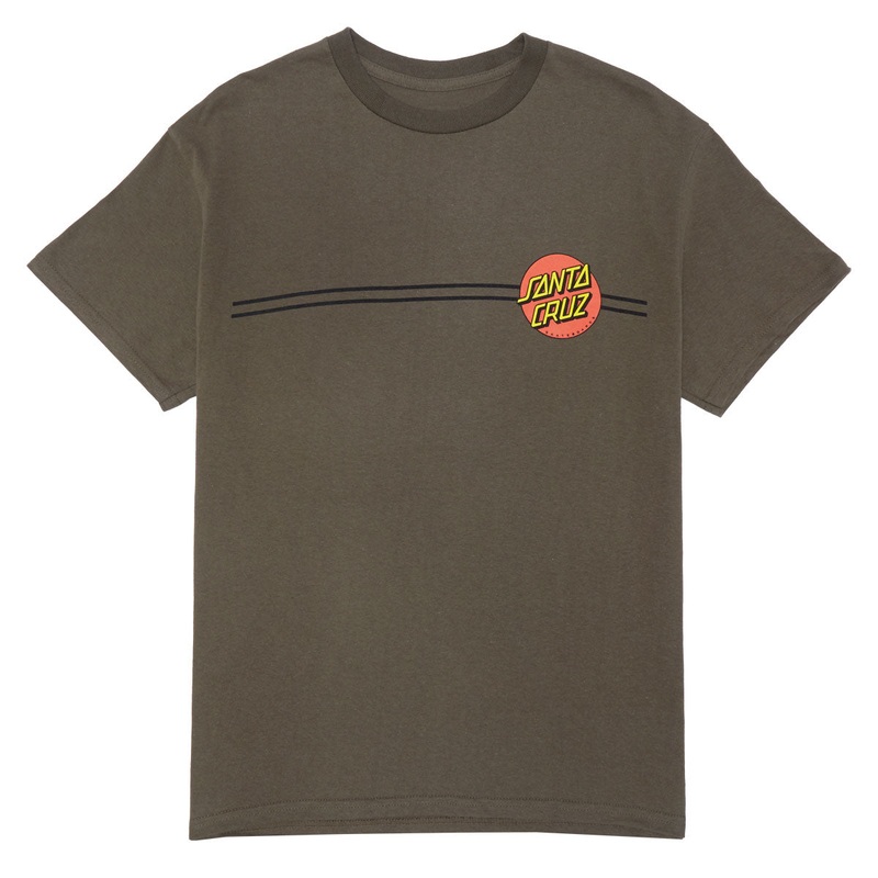 Santa Cruz Classic Dot T-Shirt – Olive