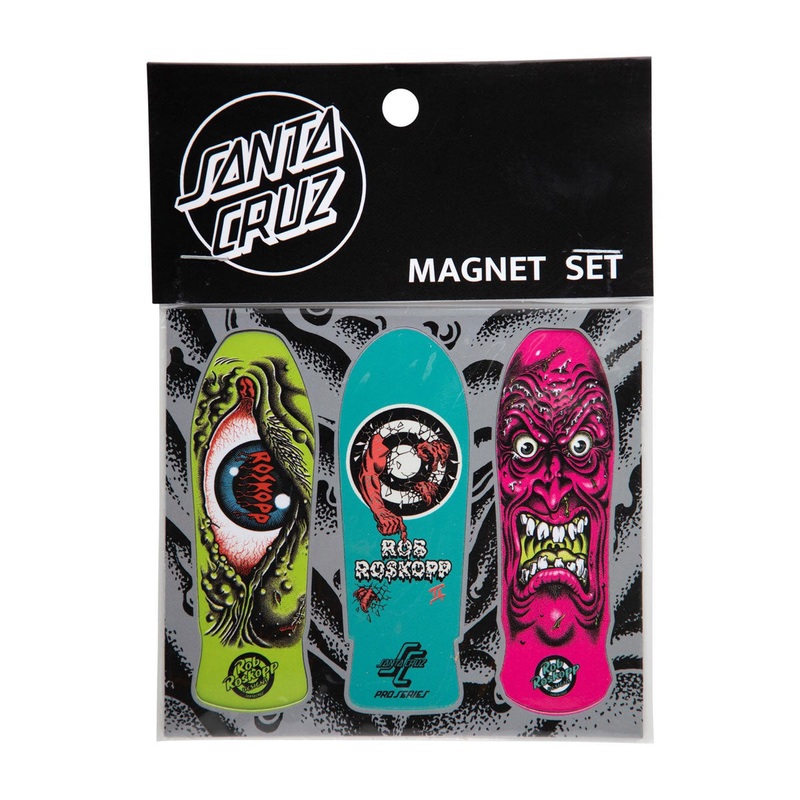 Santa Cruz Deck Series 2 Magnet Set – Neon
