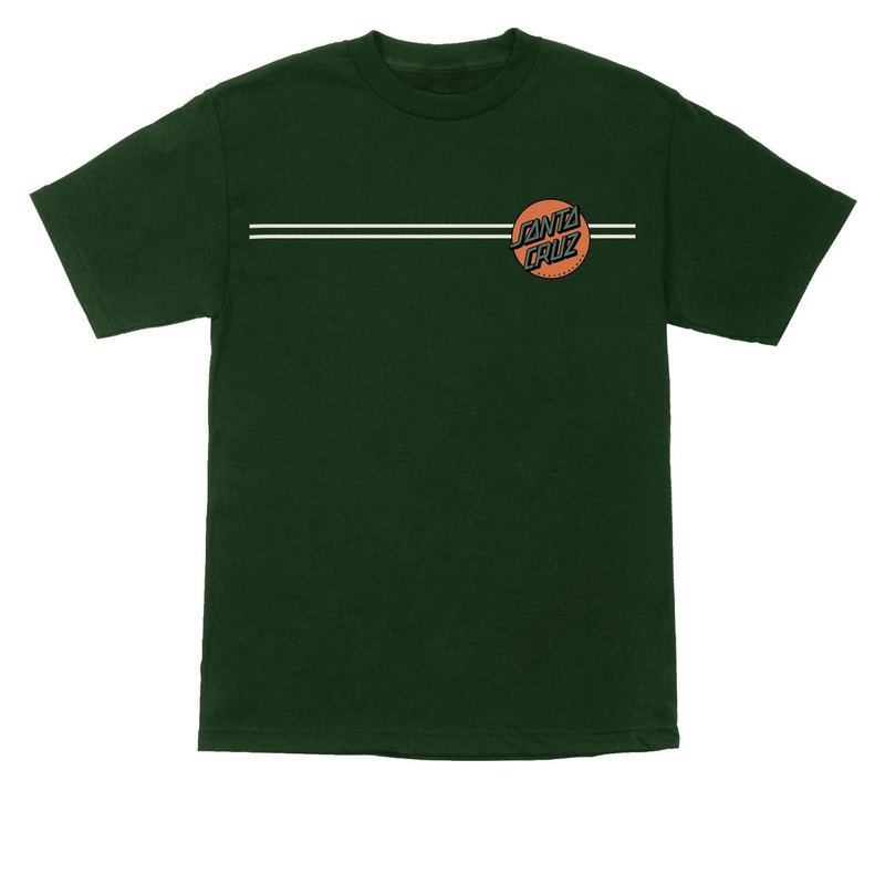 Santa Cruz Other Dot T-Shirt – Forest/Orange