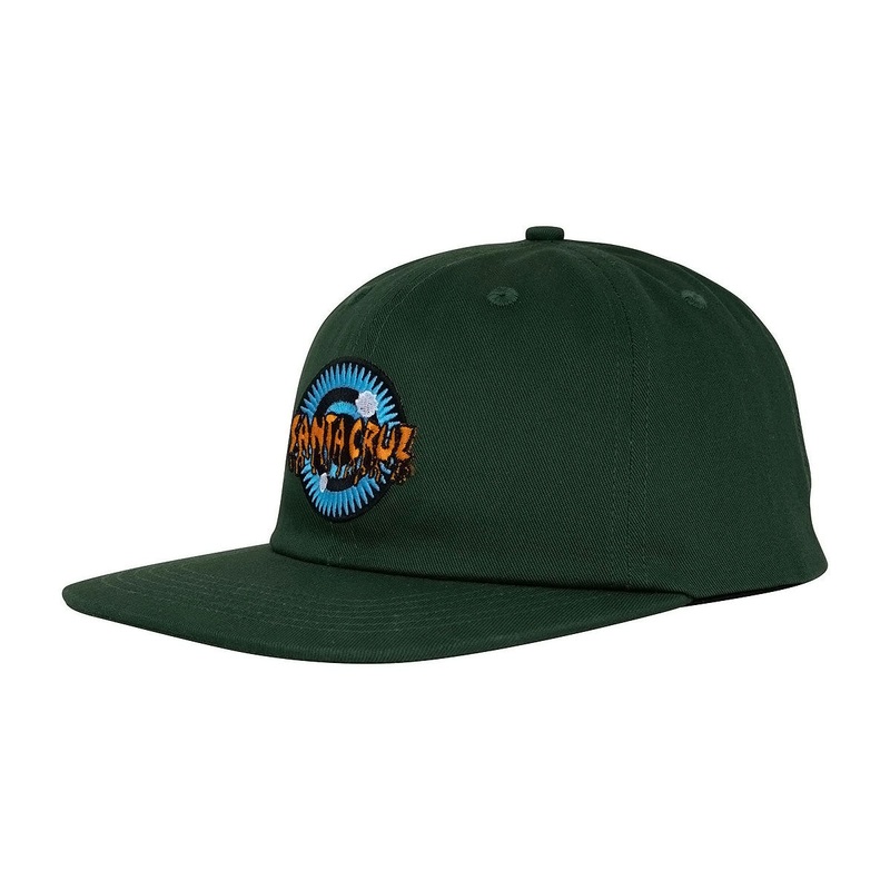 Santa Cruz Roskopp Iris Snapback Hat – Forest