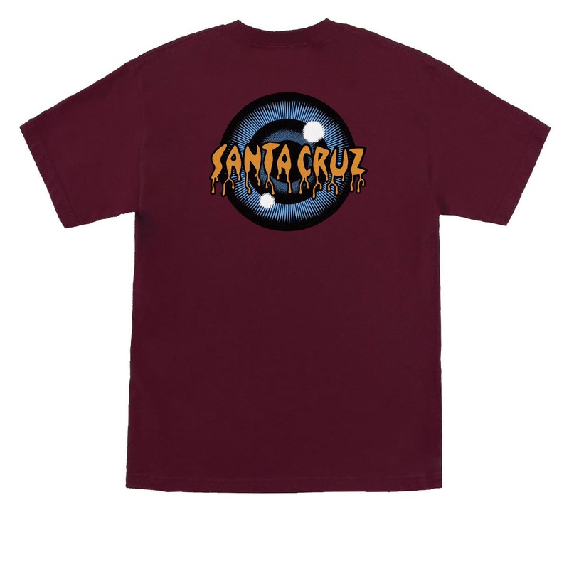 Santa Cruz Roskopp Iris T-Shirt – Maroon