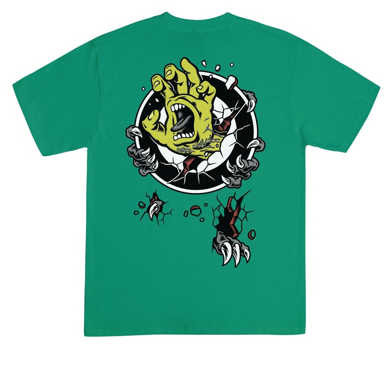 Santa Cruz Roskopp Screaming Target T-Shirt – Kelly