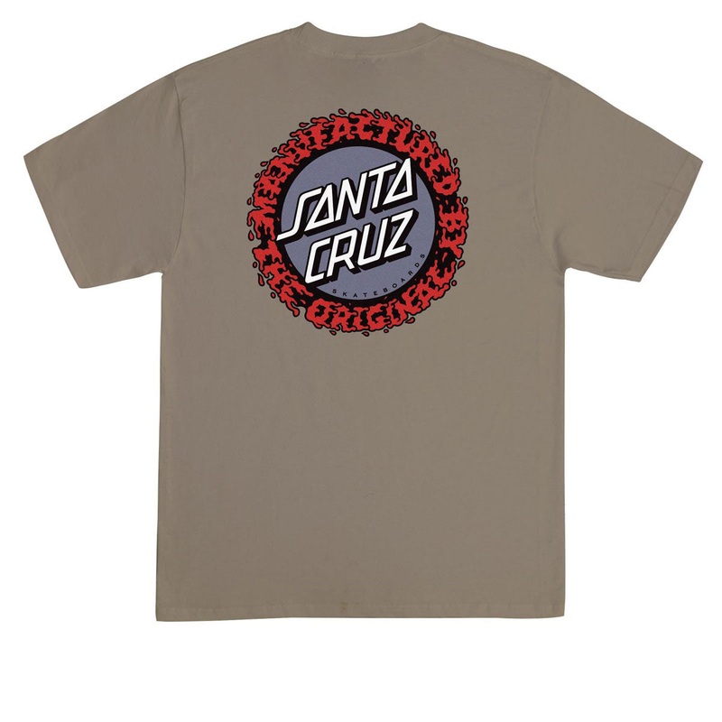 Santa Cruz Splatter MFG Dot T-Shirt – Prairie Dust