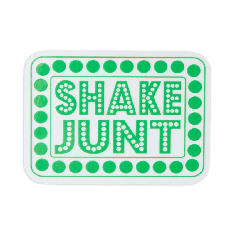 Shake Junt Box Logo Vinyl Sticker – Green