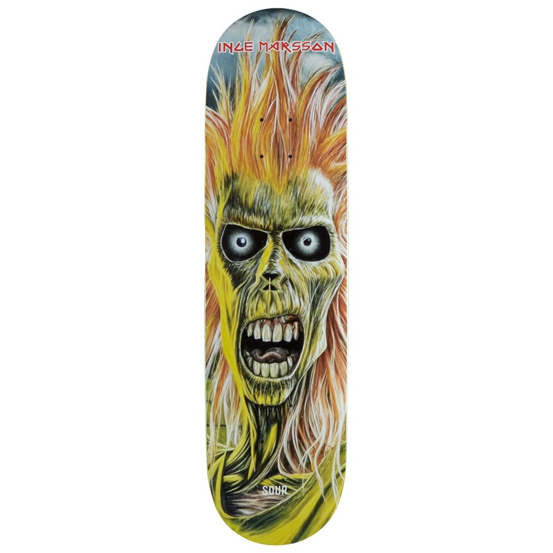 Sour Solution Nisse Maiden Skateboard Deck – 8.375