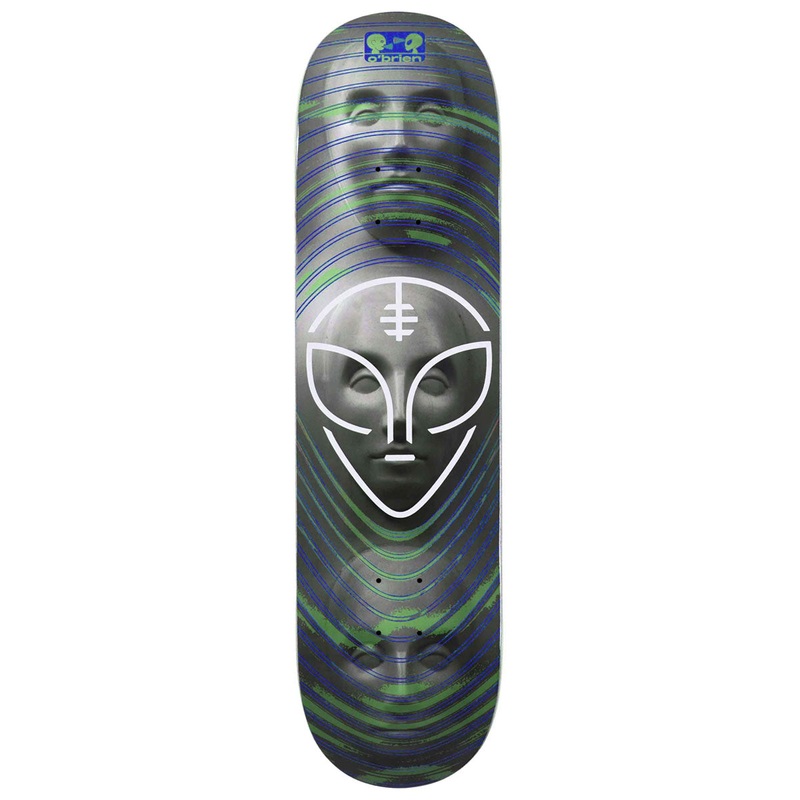 Alien Workshop OBrien Watcher Skateboard Deck – Green – 8.00