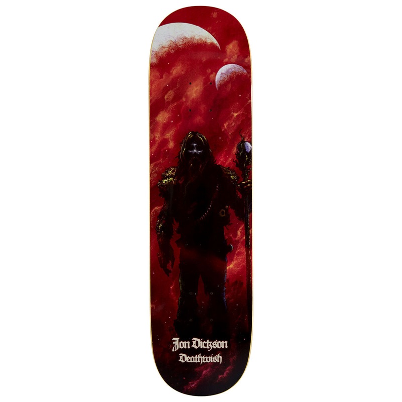 Deathwish Jon Dickson Catatonic Abyss Skateboard Deck – 8.25