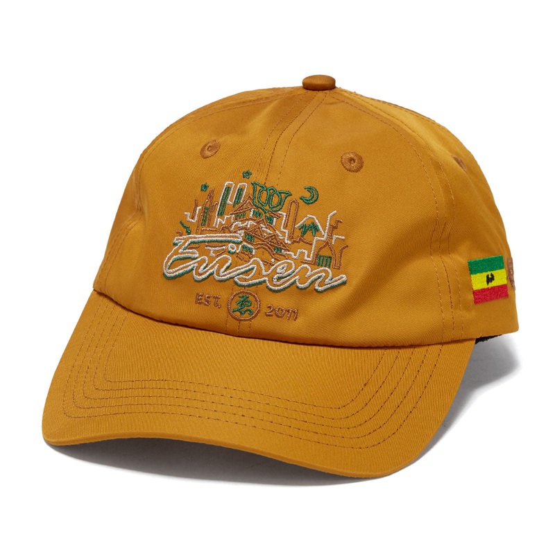 Evisen City 6 Panel Hat – Brown