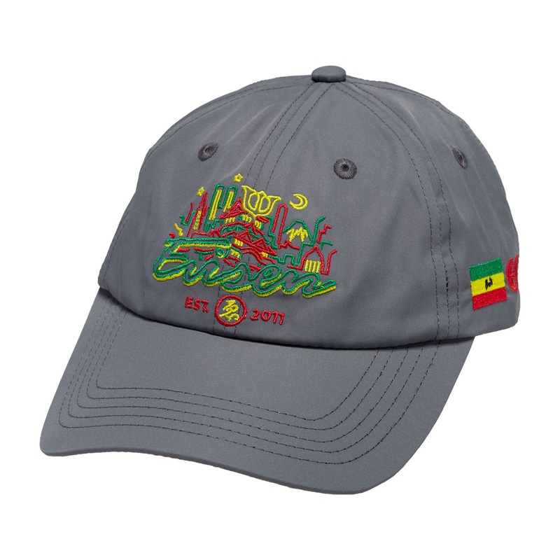 Evisen City 6 Panel Hat – Charcoal
