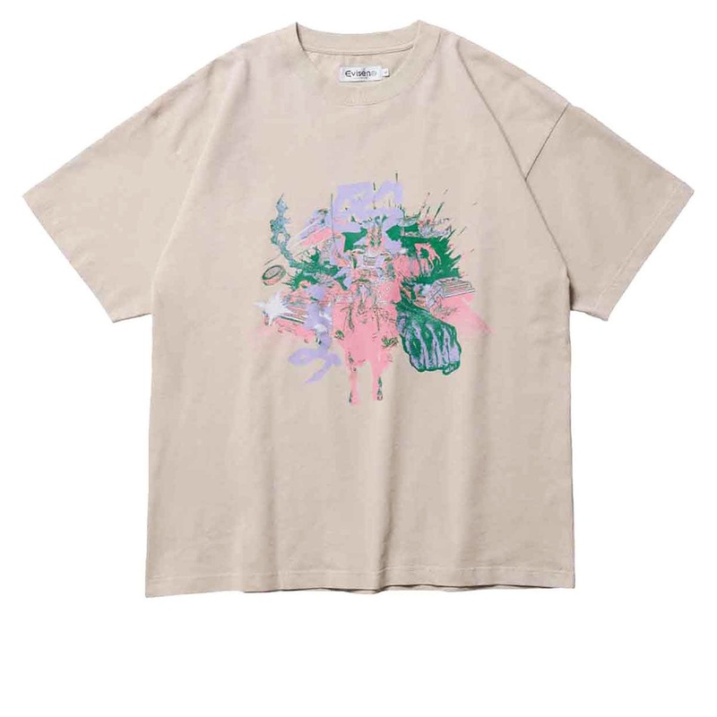 Evisen Nagurikomi T-Shirt – Beige