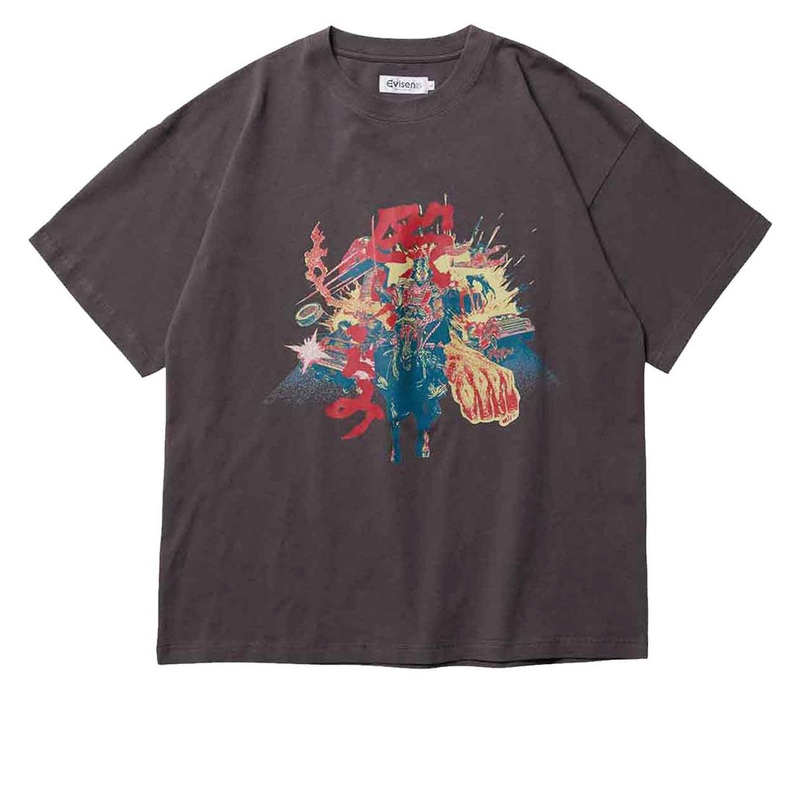 Evisen Nagurikomi T-Shirt – Charcoal