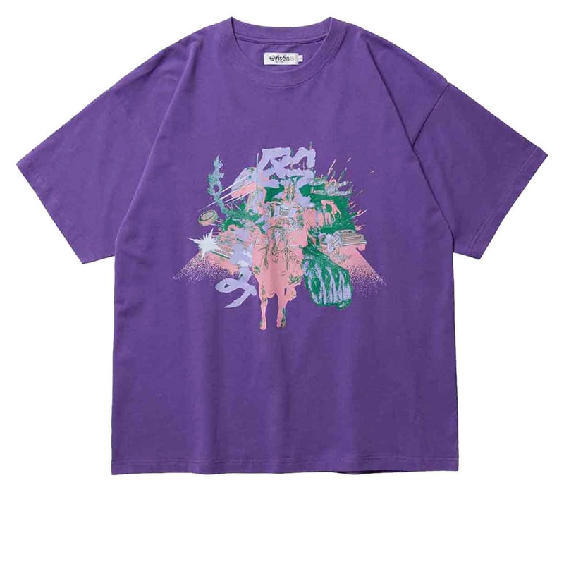 Evisen Nagurikomi T-Shirt – Purple