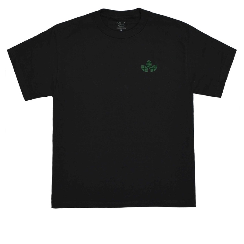 Habitat Circle Mark T-Shirt – Black