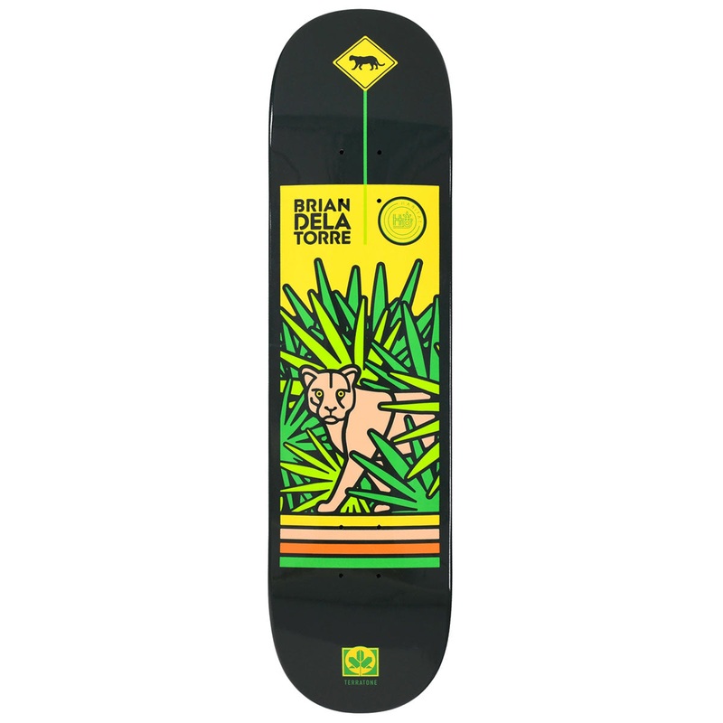 Habitat Delatorre Panther Crossing Skateboard Deck – 8.00
