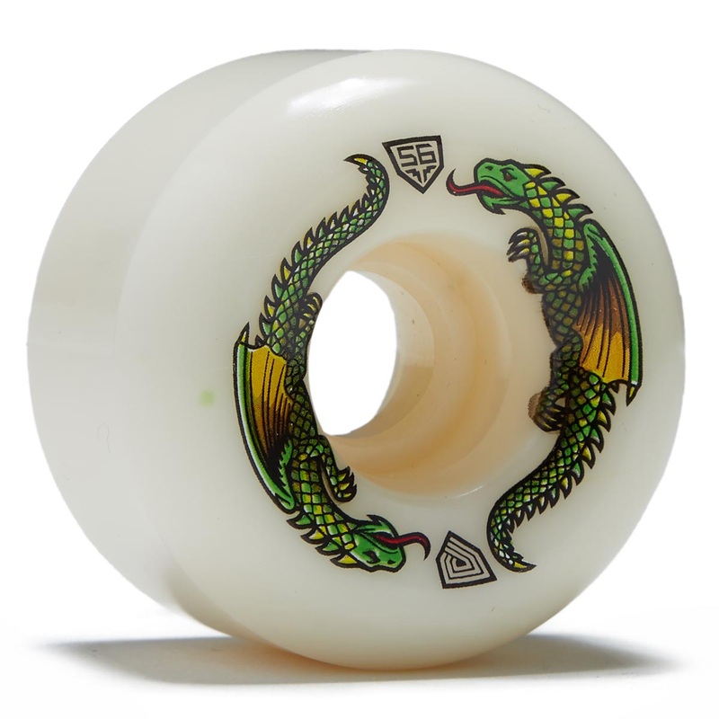 Powell-Peralta Dragon Formula 93a A2 Skateboard Wheels – Off White – 56mm