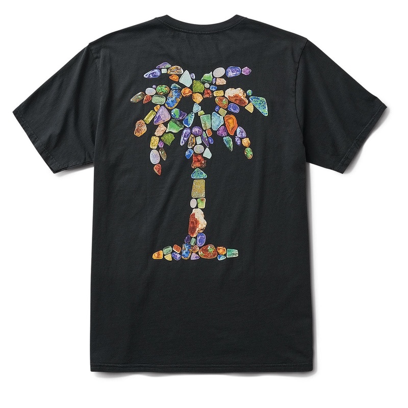 Roark Opal Palm T-Shirt – Black