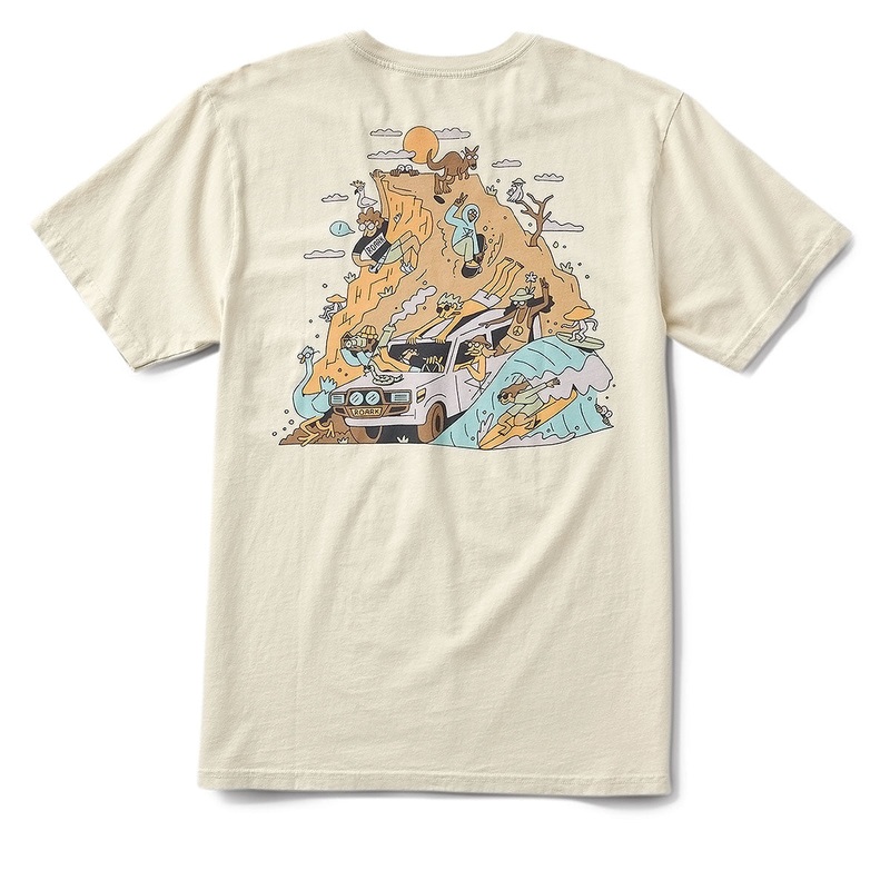 Roark Road Trip Club T-Shirt – Ivory