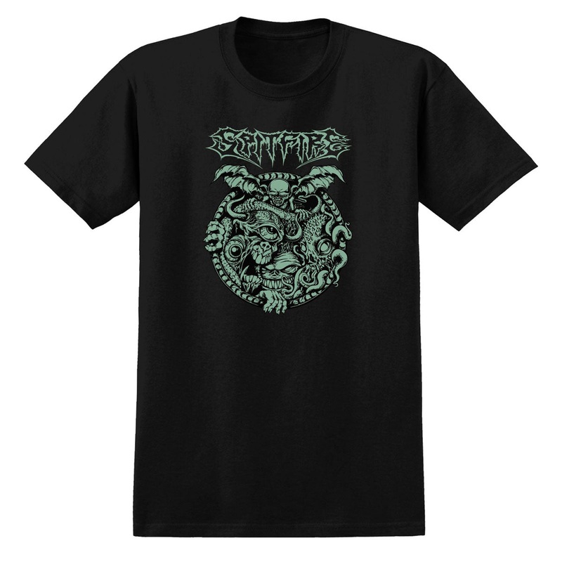 Spitfire Demon Gate Glow T-Shirt – Black