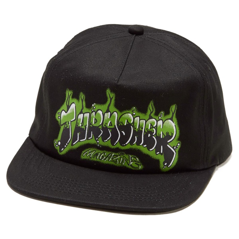 Thrasher Airbrush Hat – Black
