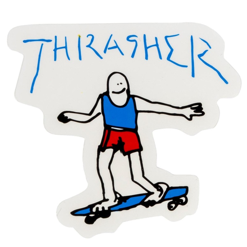 Thrasher Gonz Logo Sticker