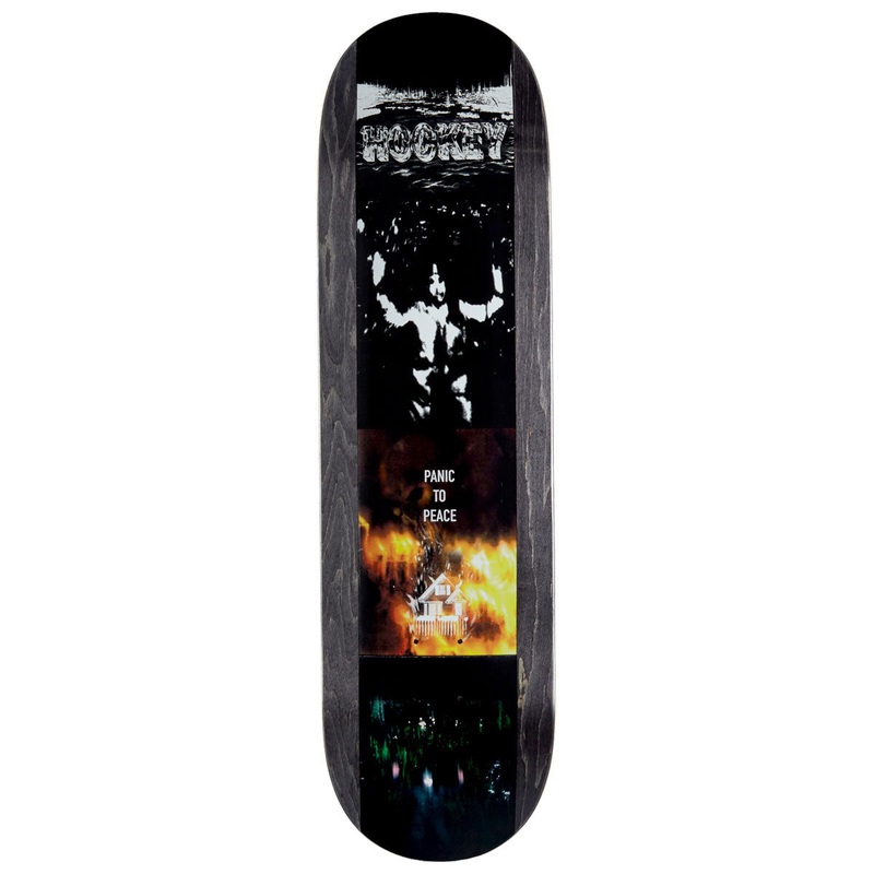 Hockey Panic To Peace Team Skateboard Deck – 8.25