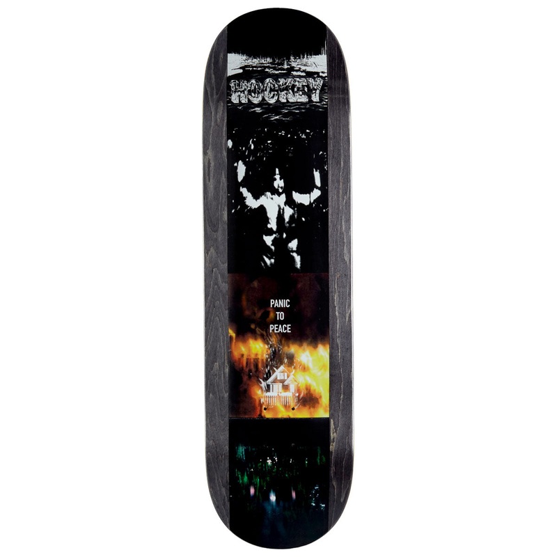 Hockey Panic To Peace Team Skateboard Deck – 9.00