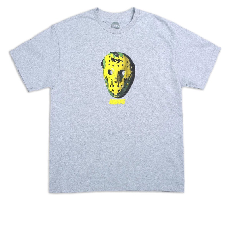 Hopps Battle Mask T-Shirt – Heather Grey
