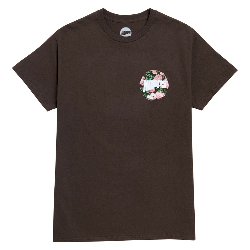 Hopps Bighopps Roses T-Shirt – Chocolate