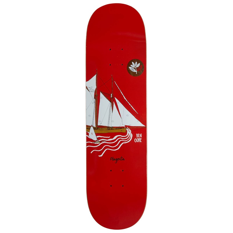 Magenta Ben Gore Nautic Series Skateboard Deck – 8.50