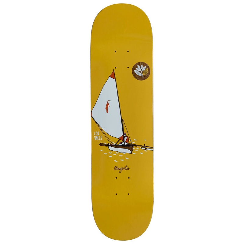 Magenta Leo Valls Nautic Series Skateboard Deck – 8.25