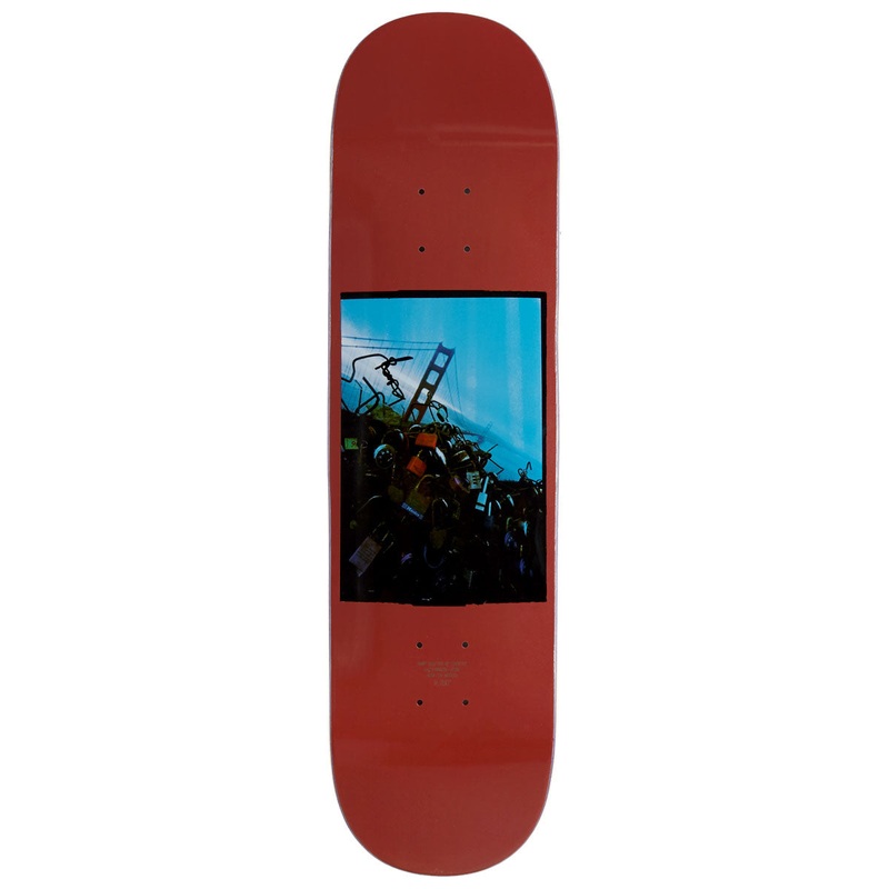Rassvet Biais Pro Skateboard Deck – Orange – 8.25