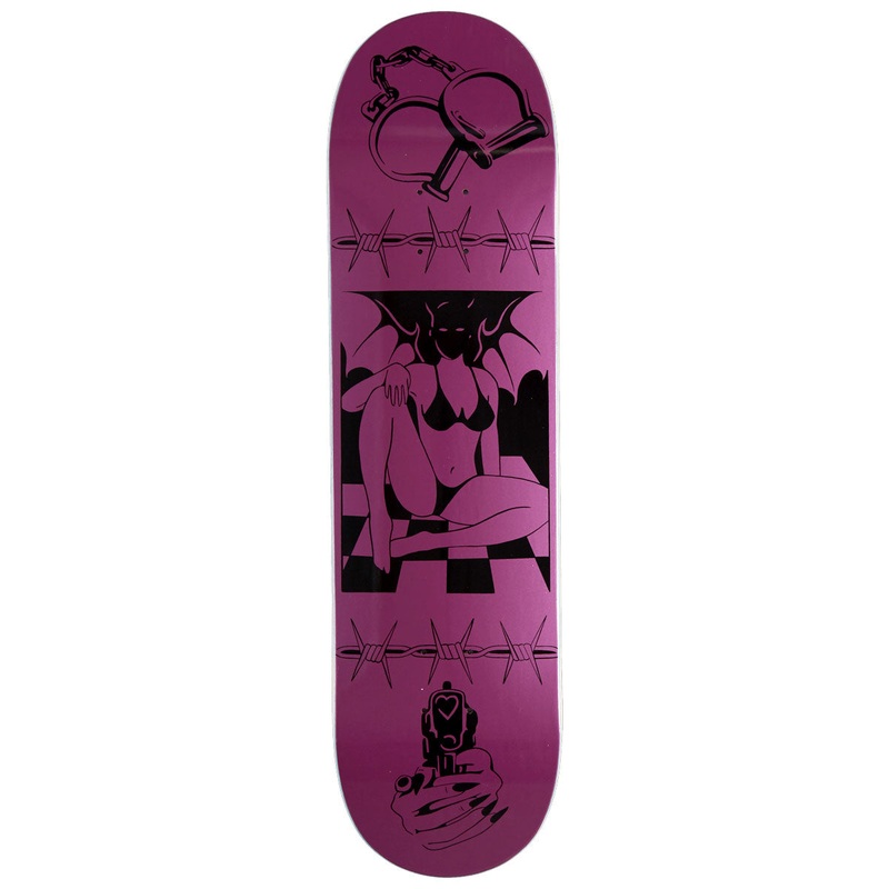 Zero Flash Burman Skateboard Deck – 8.25