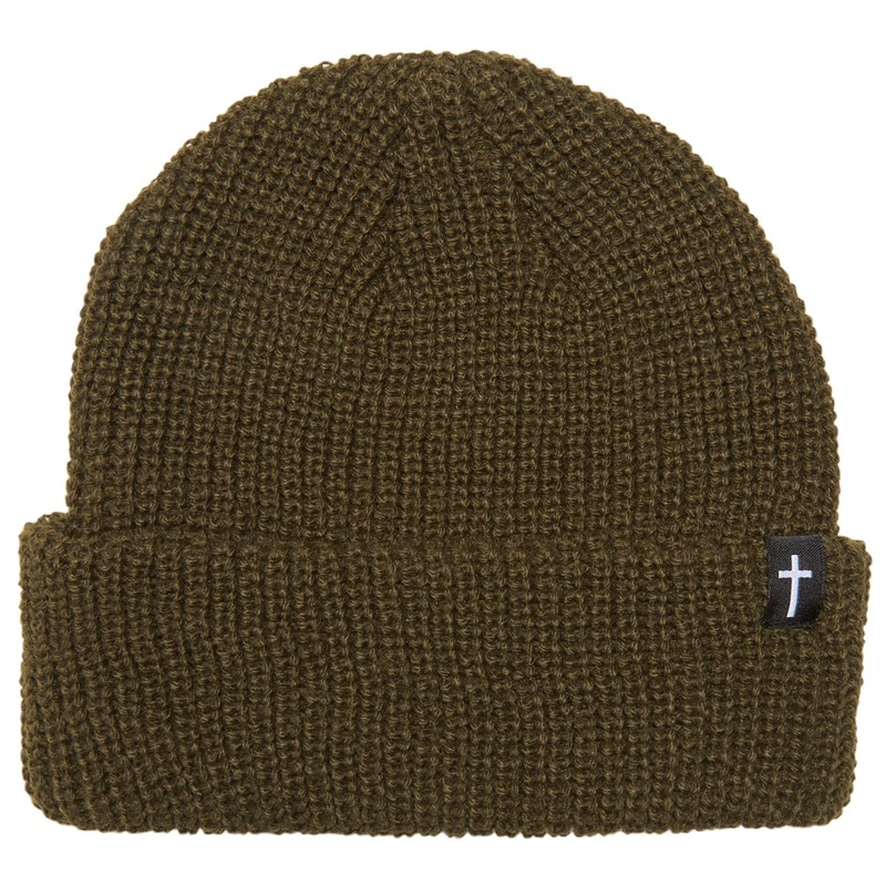 Zero JT Signature Cross Beanie – Olive