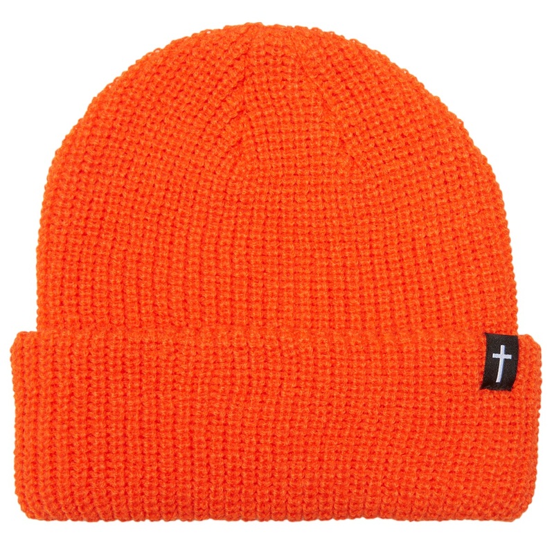 Zero JT Signature Cross Beanie – Orange