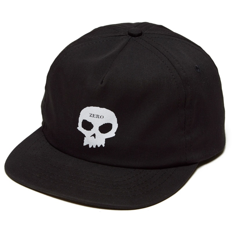 Zero Single Skull Hat – Black