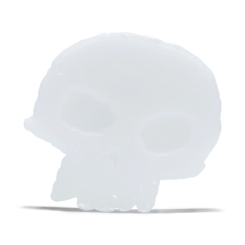 Zero Single Skull Skate Wax – White