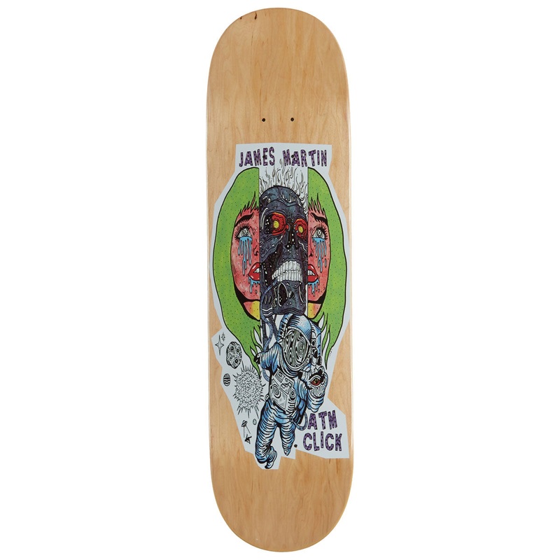 ATM James Martin Terminator Skateboard Deck – 8.25