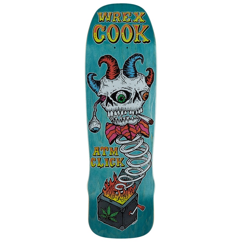 ATM Wrex Cook Circus Skateboard Deck – 9.50