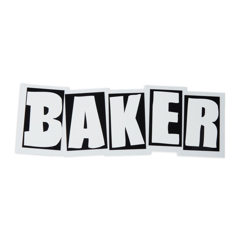 Baker Brand Logo Sticker – Black/White – LG