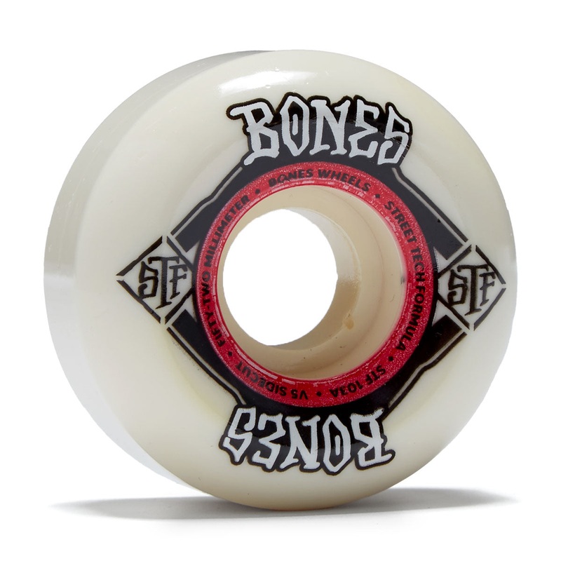 Bones STF Sidecuts 103a V5 Sidecut Skateboard Wheels – 52mm