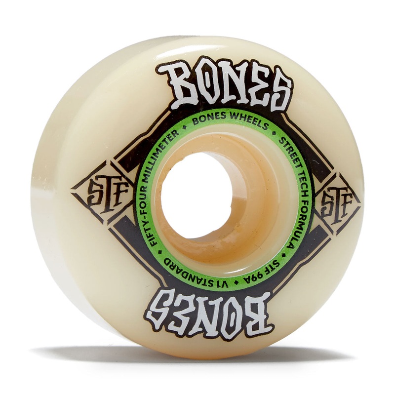 Bones STF Standards 99a V1 Skateboard Wheels – 54mm