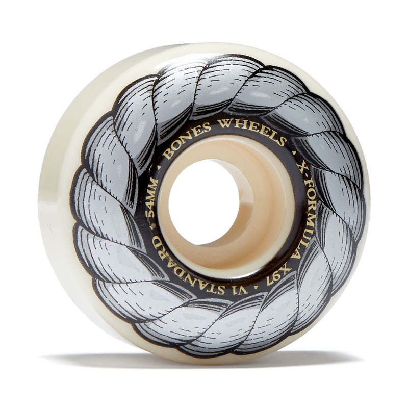Bones X Formula Standards 97a V1 Skateboard Wheels – 54mm