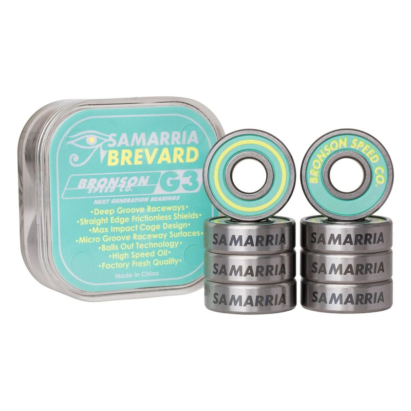 Bronson Samarria Brevard Pro G3 Bearings – Teal