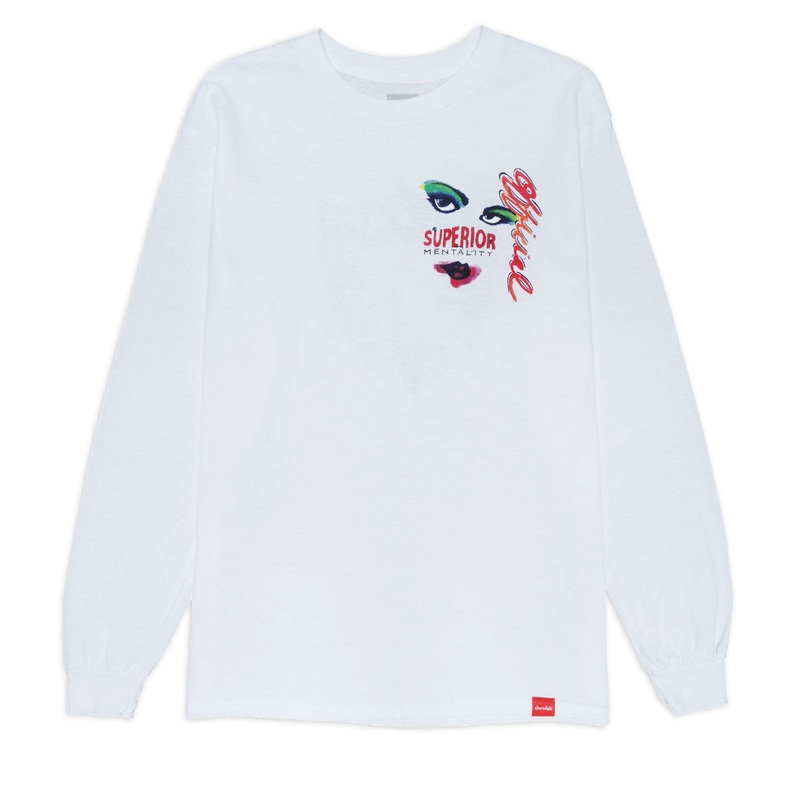 Chocolate Art Official Long Sleeve T-Shirt – White