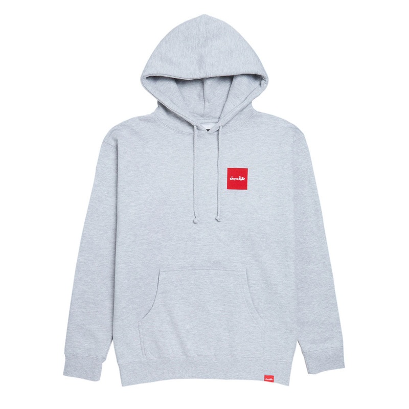 Chocolate Square Hoodie – Ash Heather