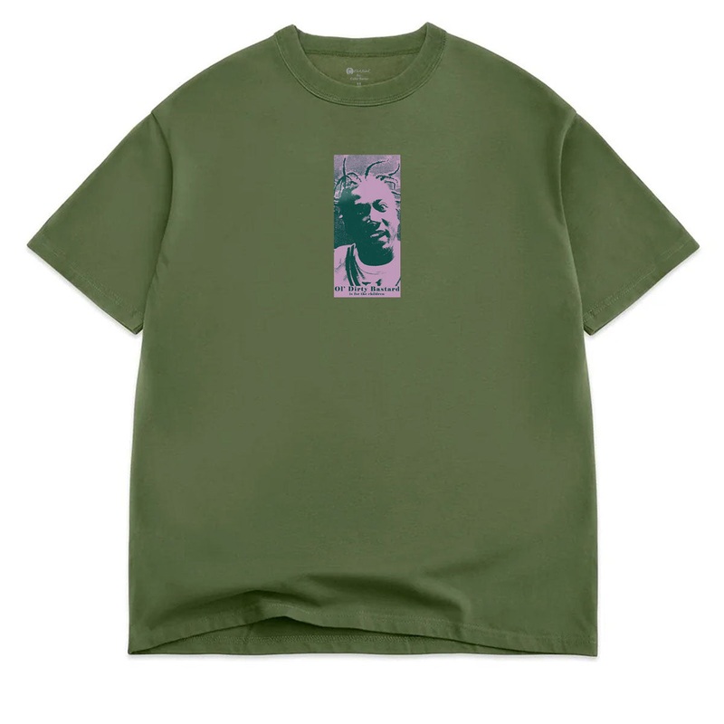 Color Bars x ODB For The Children T-Shirt – Vintage Olive