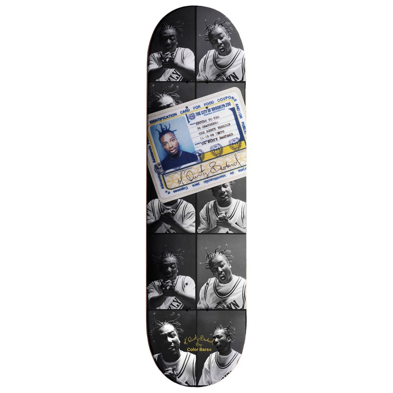 Color Bars x ODB ID Card Skateboard Deck – 8.25