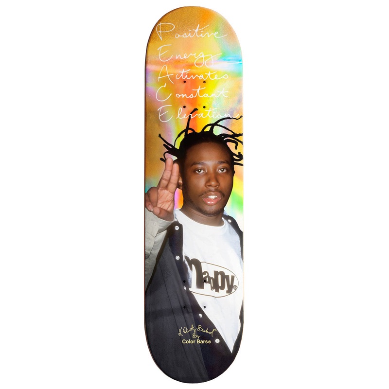 Color Bars x ODB P.E.A.C.E. Skateboard Deck – 8.25